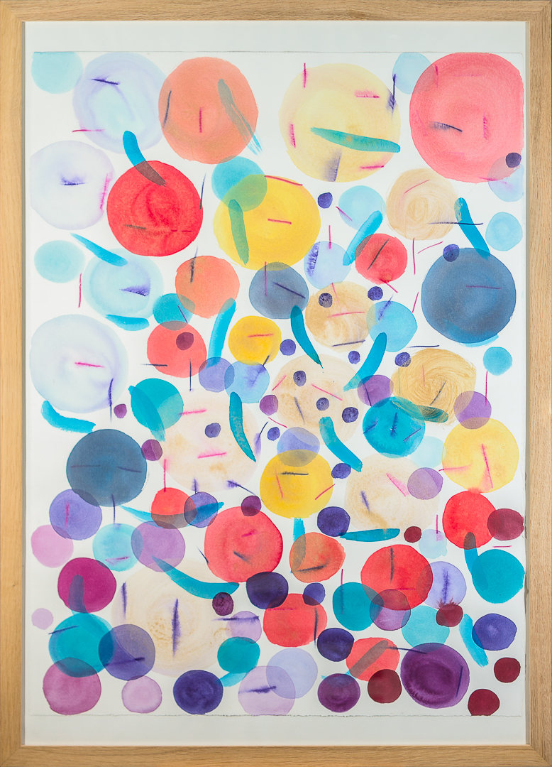 Spot Painting on Paper III