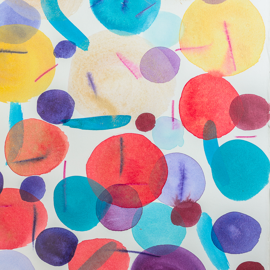 Spot Painting on Paper III