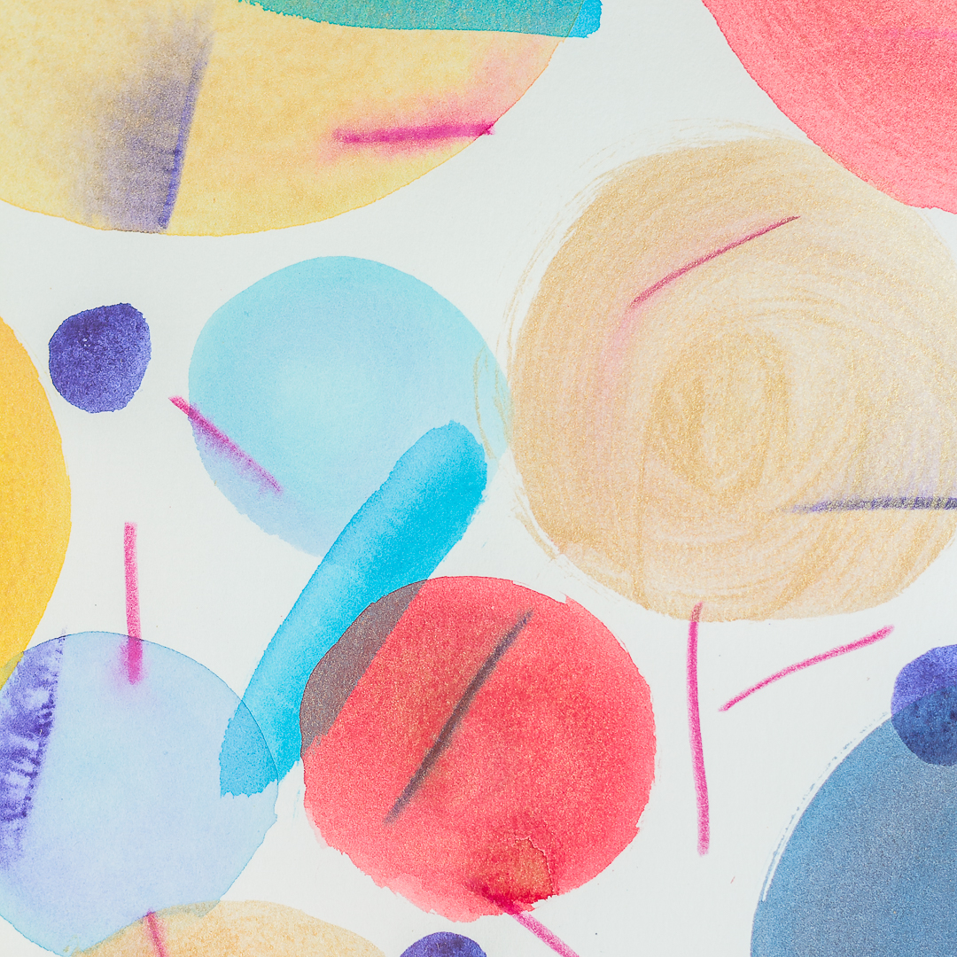 Spot Painting on Paper III