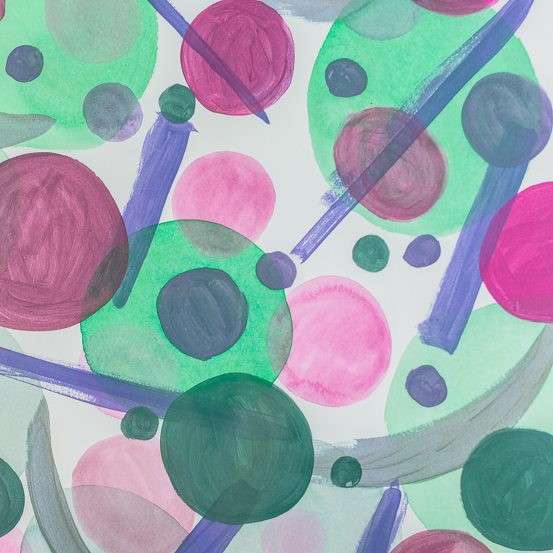 Spot Painting on Paper VI