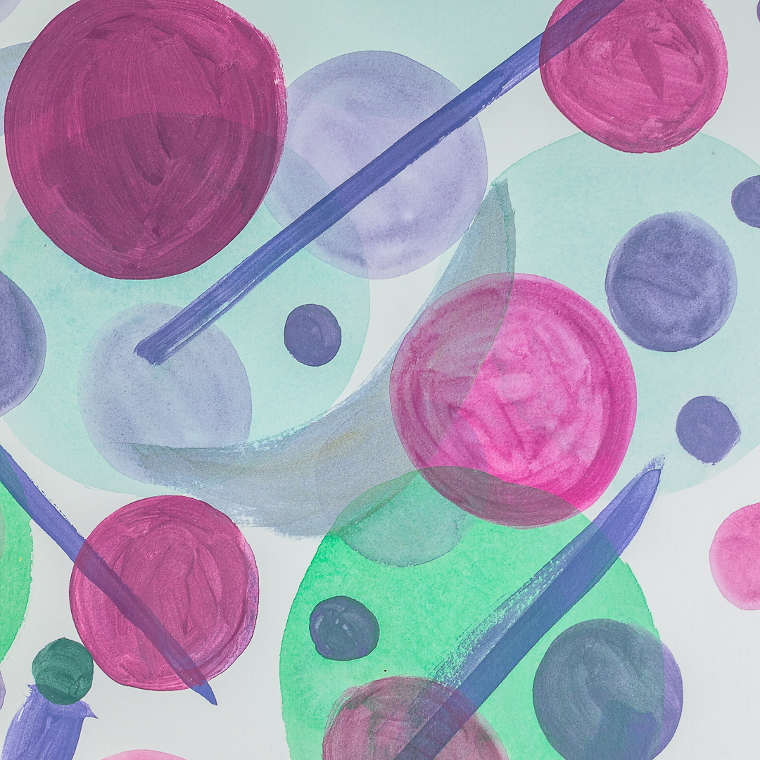 Spot Painting on Paper VI