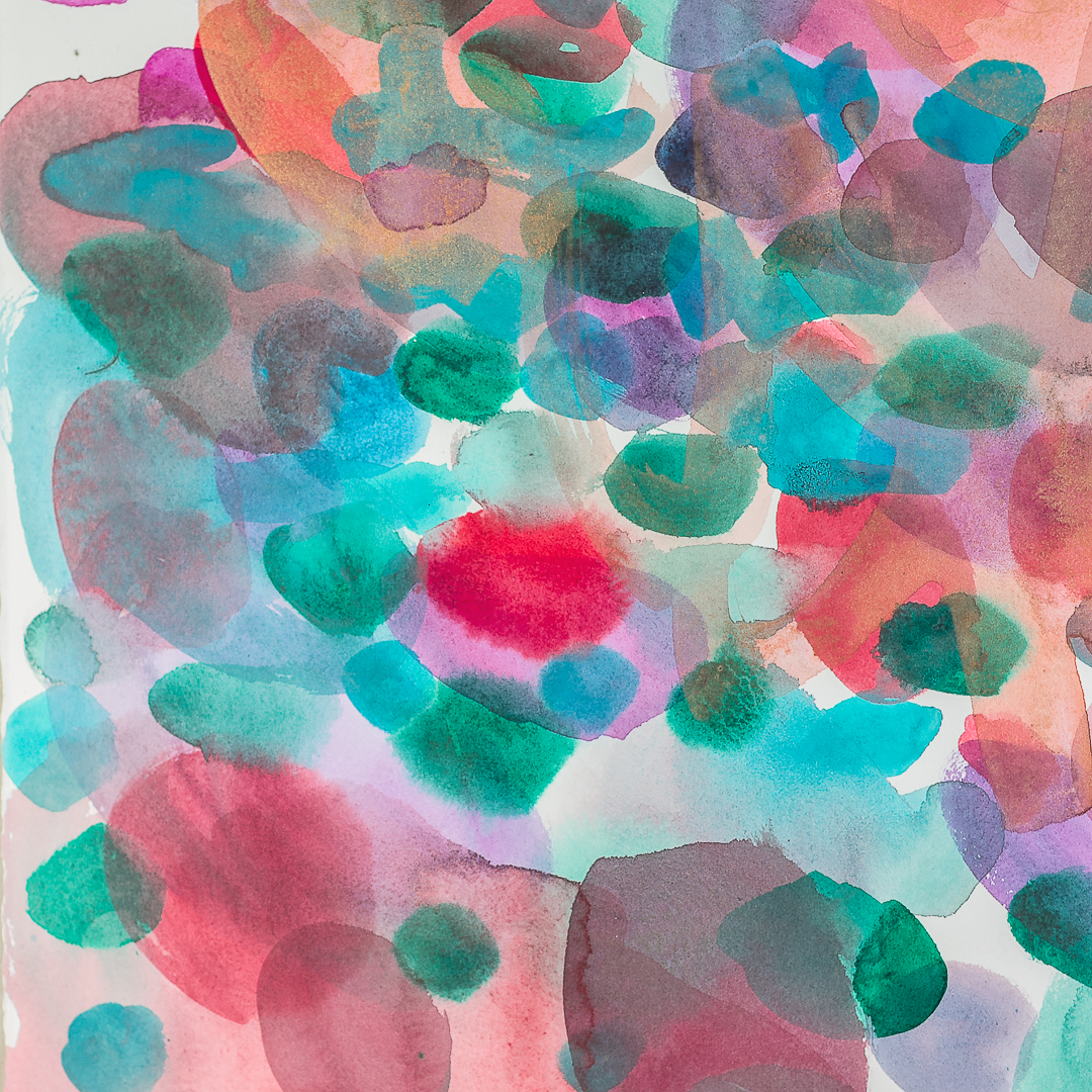 Spot Painting on Paper VII