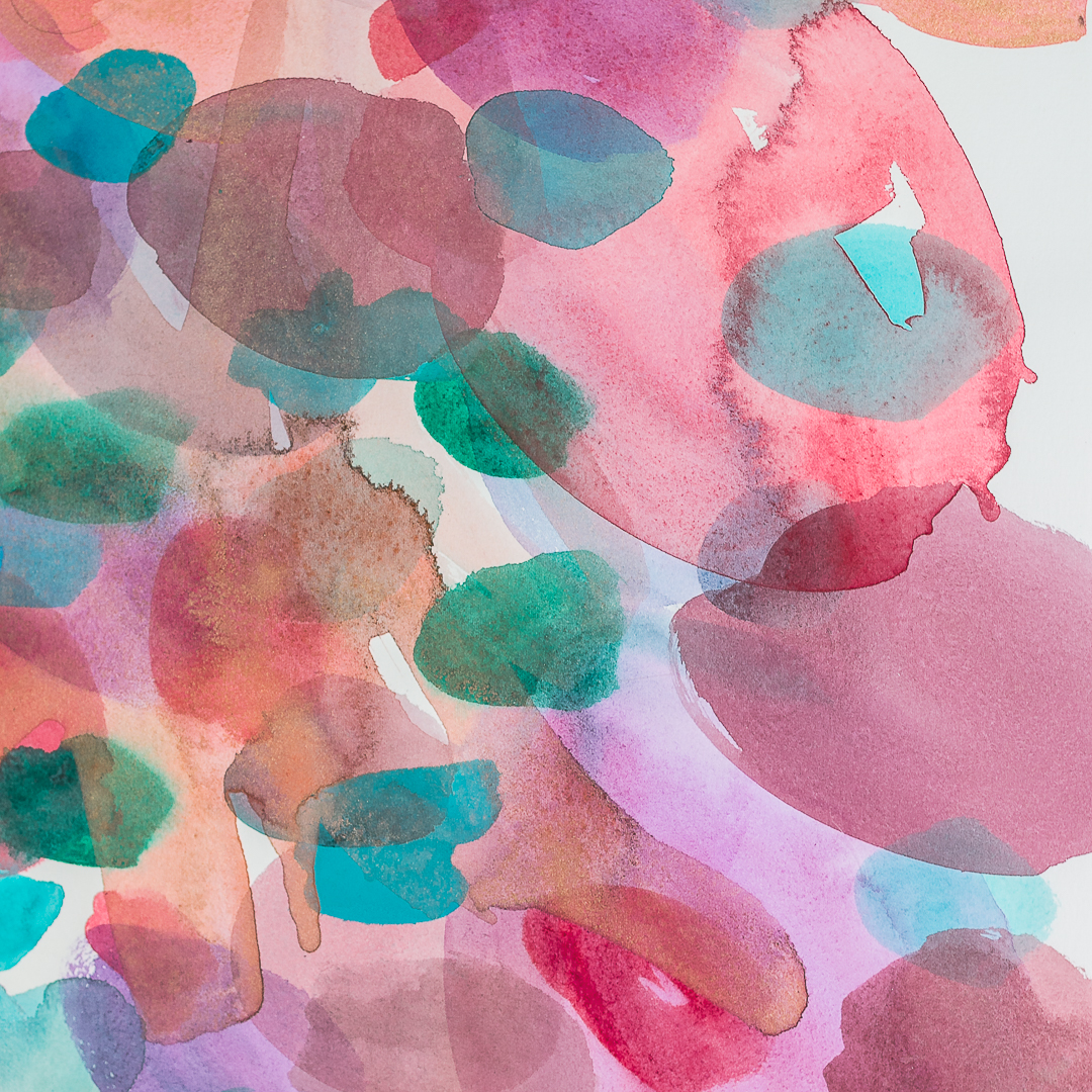 Spot Painting on Paper VII