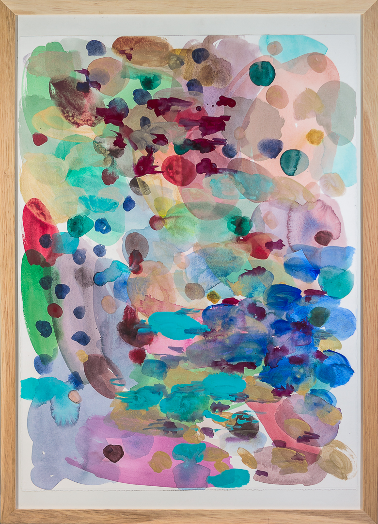 Spot Painting on Paper VIII