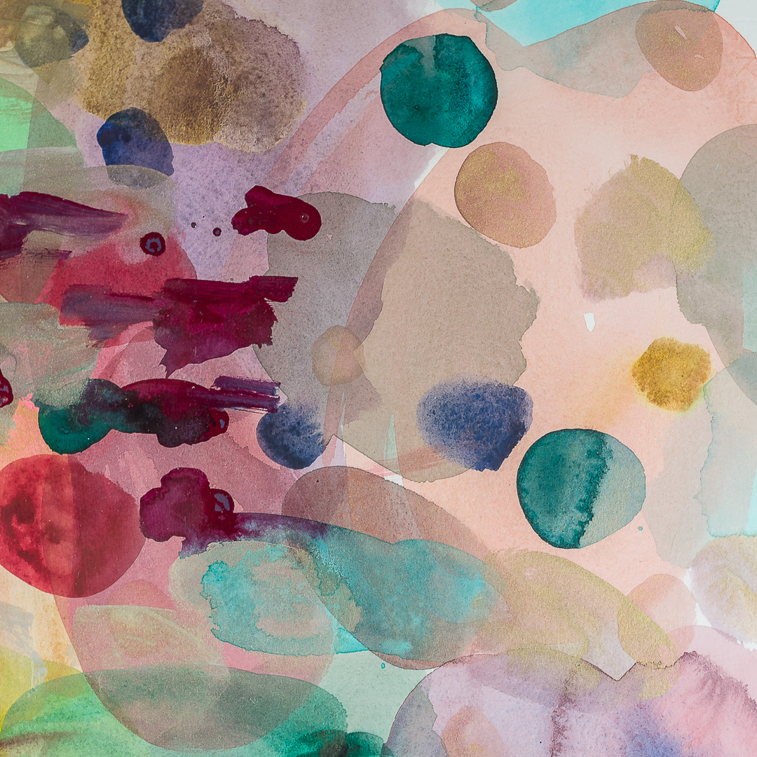 Spot Painting on Paper VIII