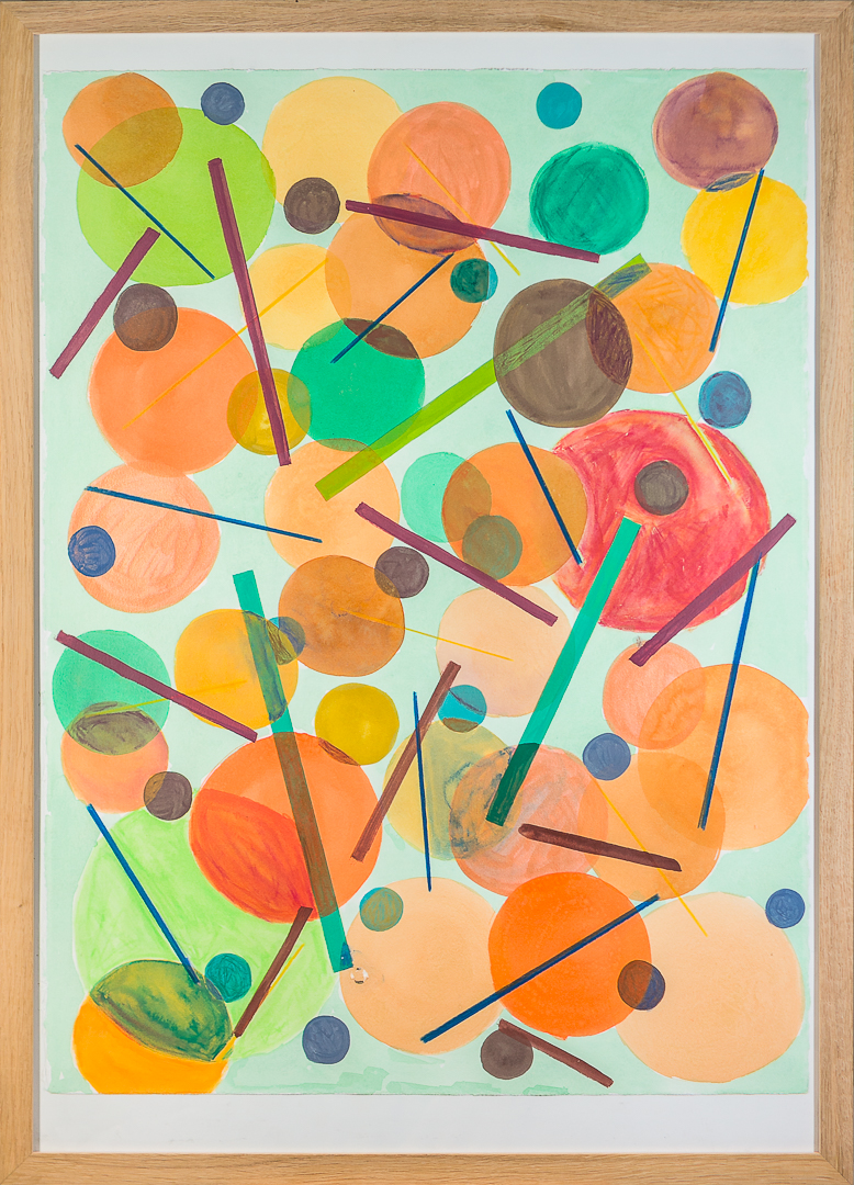 Spot Painting on Paper IX