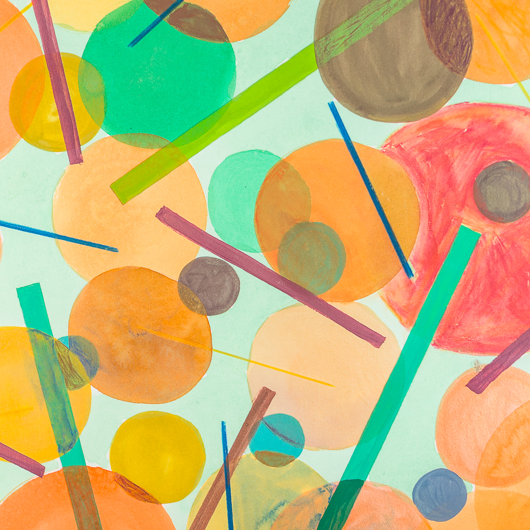 Spot Painting on Paper IX