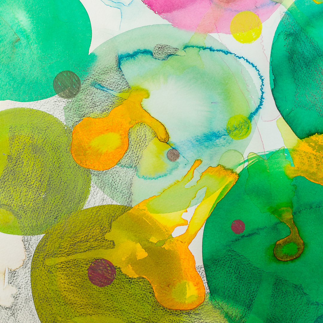 Spot Painting on Paper XI