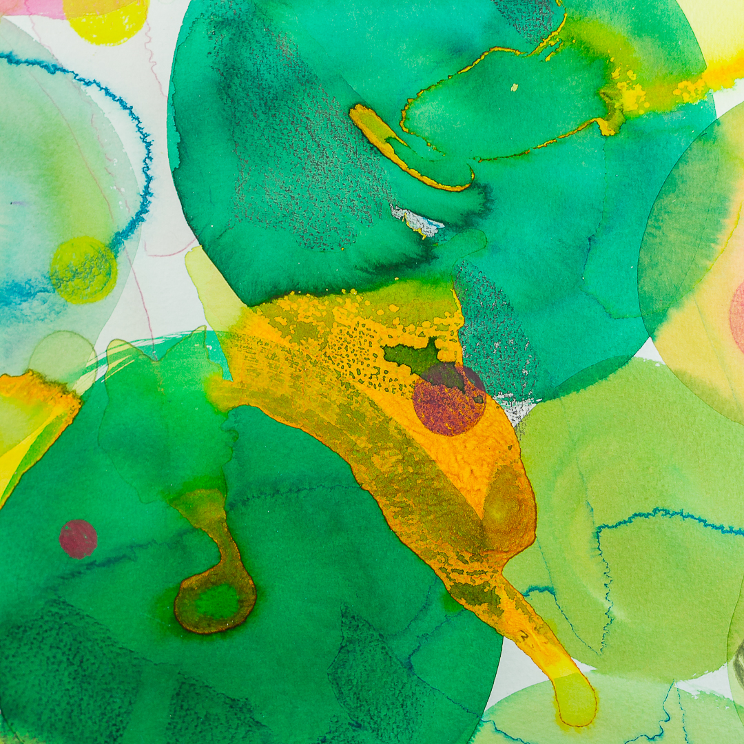 Spot Painting on Paper XI