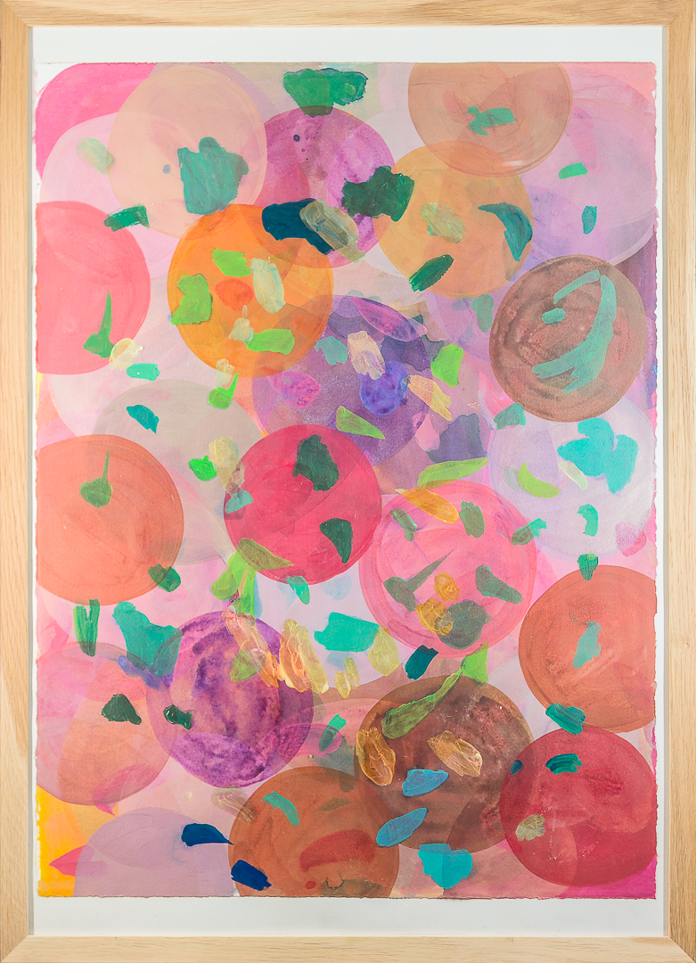 Spot Painting on Paper XIV