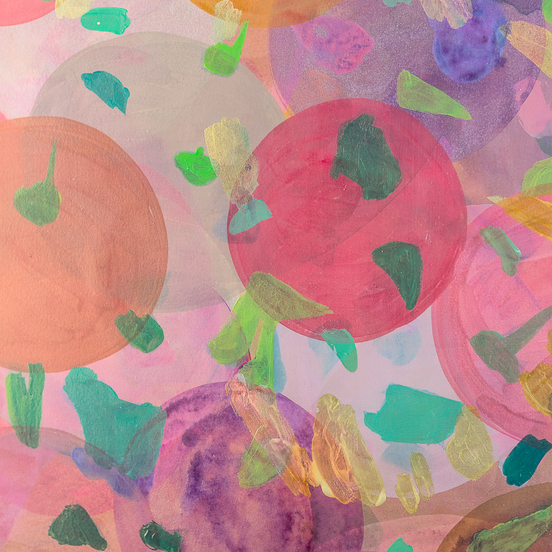 Spot Painting on Paper XIV
