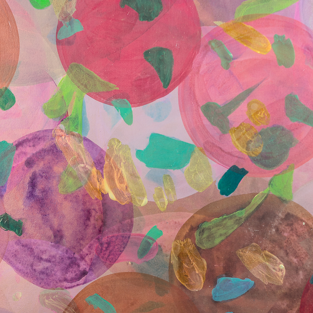 Spot Painting on Paper XIV