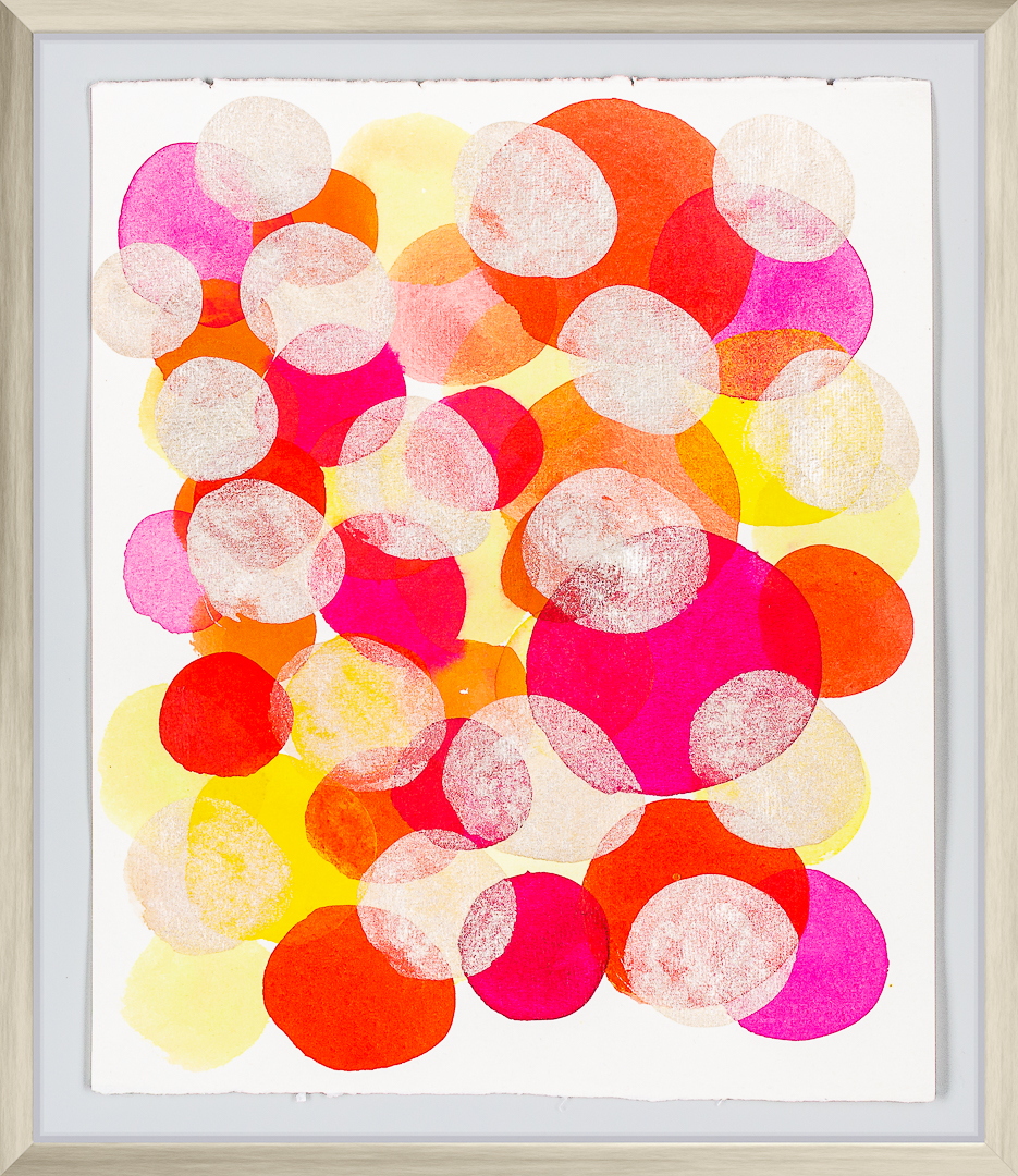 Spot Painting on Paper XVI
