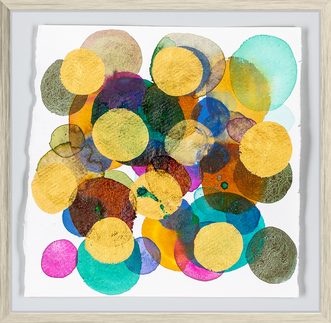 Spot Painting on Paper XVII