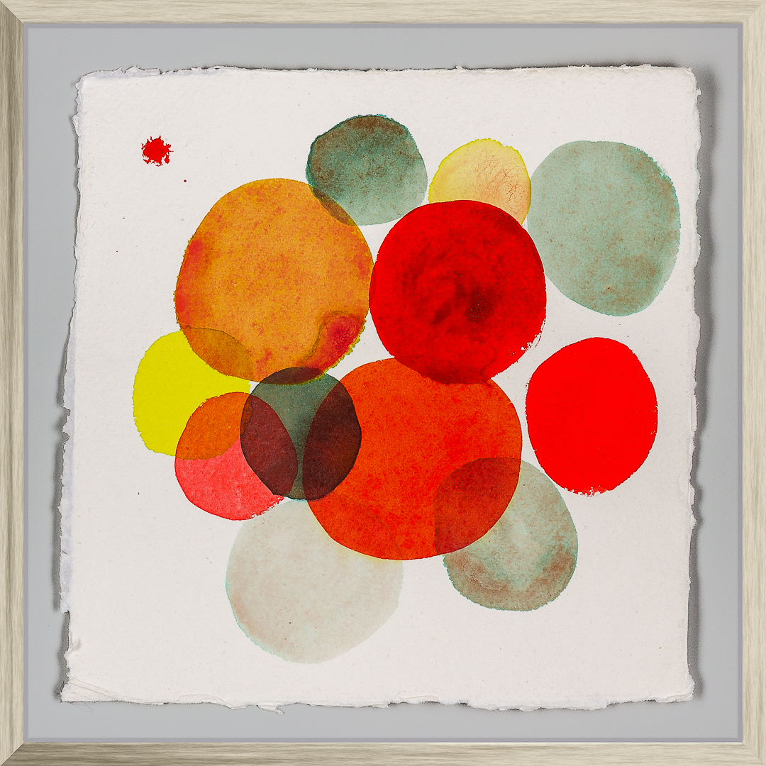 Spot Painting on Paper XIX