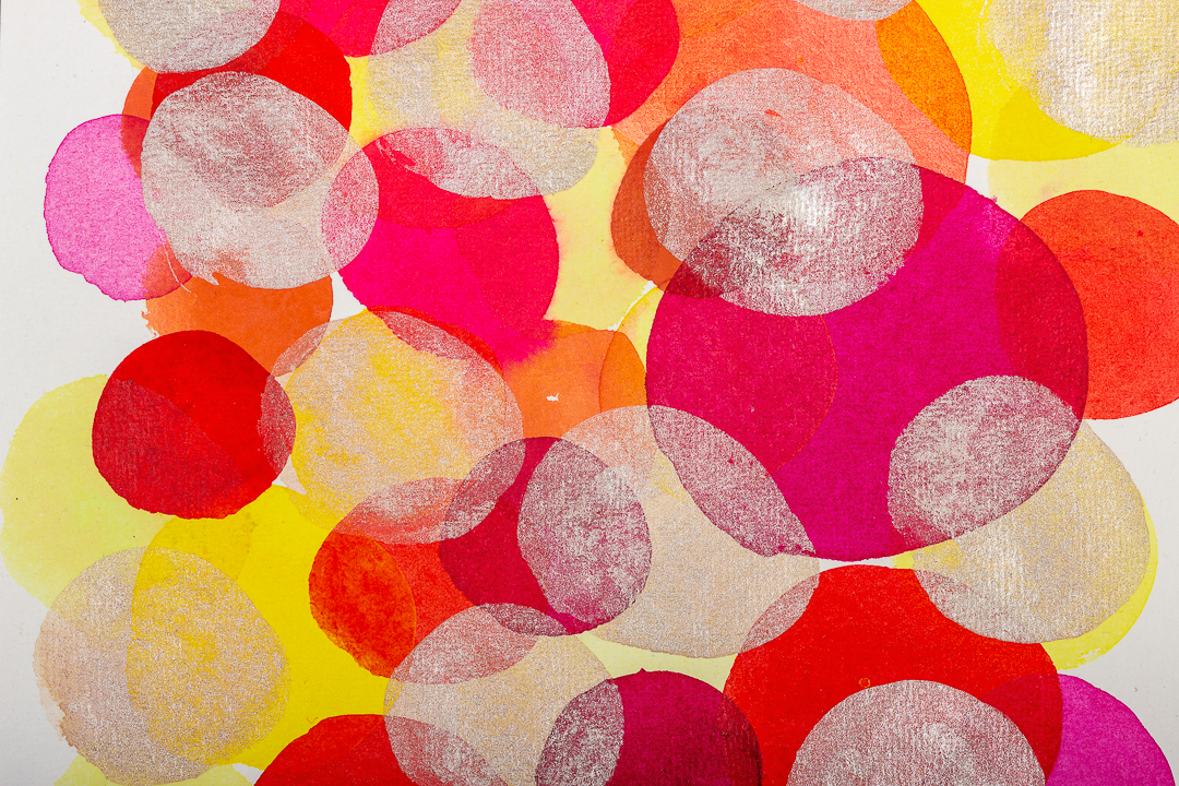 Spot Painting on Paper XVI