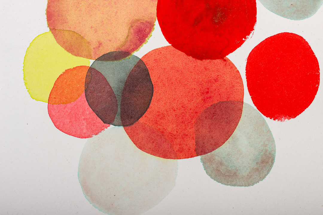Spot Painting on Paper XIX