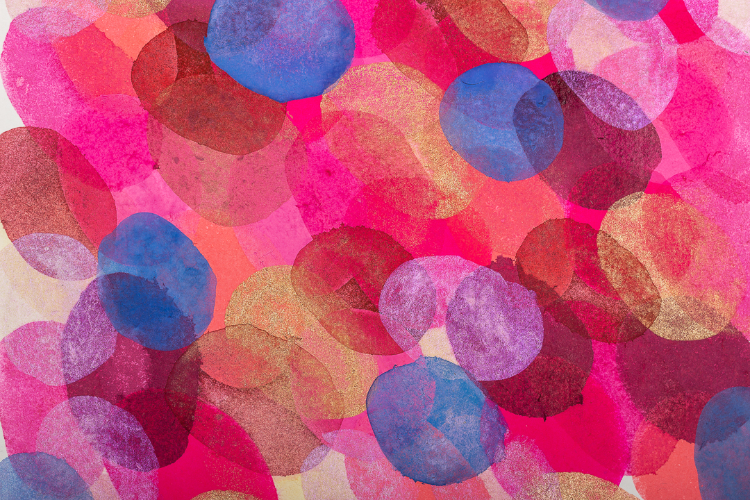 Spot Painting on Paper XXI