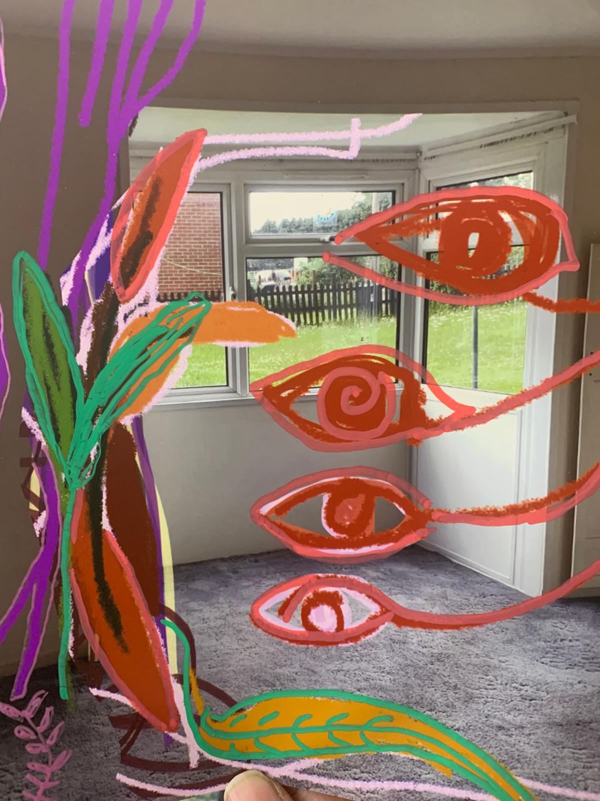 iPhone Drawing X